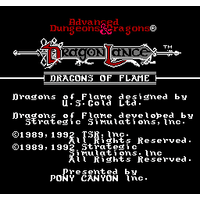 Advanced Dungeons & Dragons: Dragons of Flame