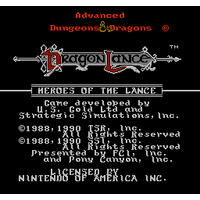 Advanced Dungeons & Dragons: Heroes of the Lance