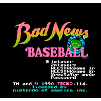 Bad News Baseball
