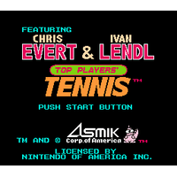 Chris Evert & Ivan Lendl in Top Players' Tennis