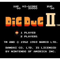 Dig Dug II: Trouble in Paradise