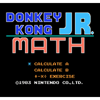 Donkey Kong Jr. Math