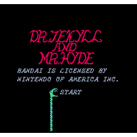 Dr. Jekyll and Mr. Hyde