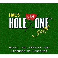 HAL's Hole in One Golf