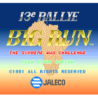 Jaleco Rally Big Run: The Supreme 4WD Challenge