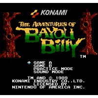 The Adventures of Bayou Billy